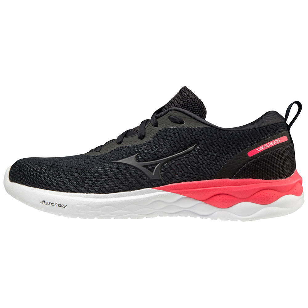 Scarpe Running Mizuno Wave Revolt Donna - Nere/Rosa - 93082-ZEIM